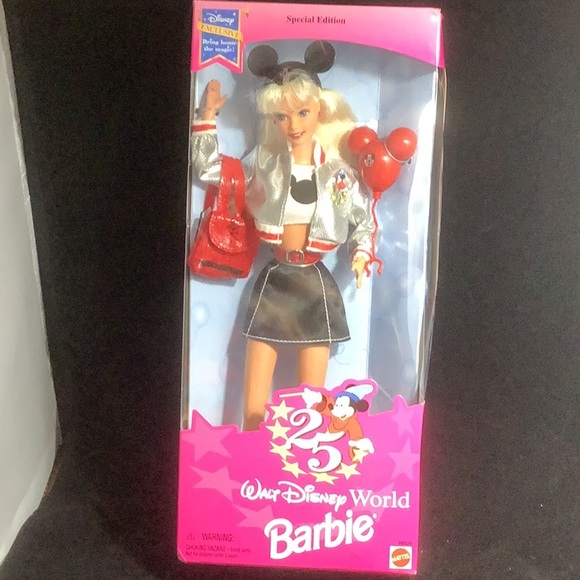 Walt Disney World 25th Anniversary Barbie - Picture 1 of 2